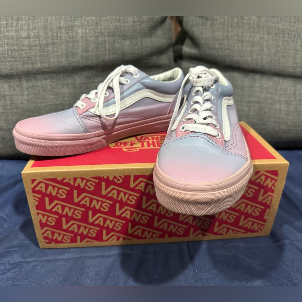 ❤️ Vans Old Skool Sunset Fade Lilac  VN0A55EE6BD5 Big Kids 5.5Y, Womens 7 ❤️